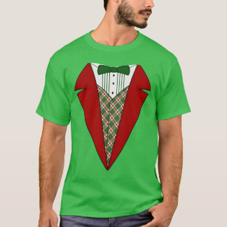 T-shirt Drôle Christmasuedo Red et amis Greenu