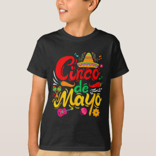 T-shirt Drôle Cinco De Mayo Fête Mexicaine 5 De Mayo