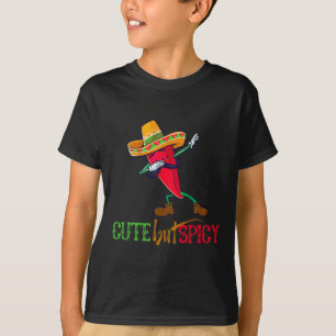 T-shirt Drôle Cinco De Mayo Mexicain Mignon Mais Piquant C