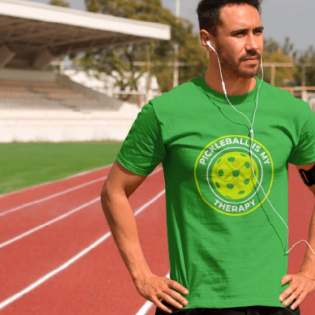 T-shirt Drôle Citation Club Équipe Pickleball Est Ma Théra (Créateur téléchargé)