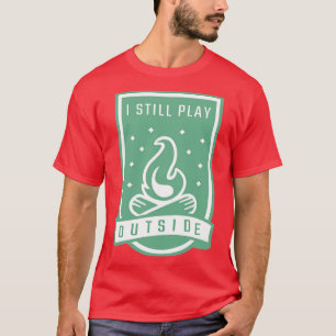 T-shirt Drôle Citation de camping cadeau de vacances