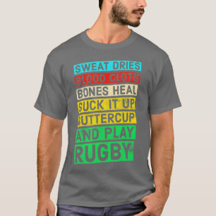 T-shirt Drôle Citation de rugby Jouer au rugby