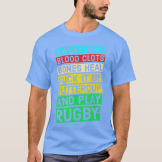 T-shirt Drôle Citation de rugby Jouer au rugby