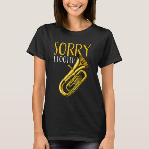 T-shirt Drôle Citation Musique Musique Désolé J'Ai Toqué F