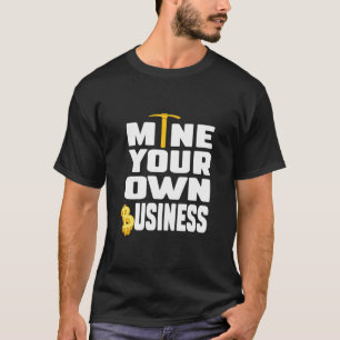 T-shirt Drôle Citer Crypto mien votre propre investisseur