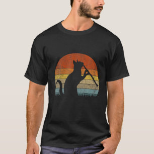 T-shirt Drôle Clarinet Chat Clarinet Lecteur de musique R