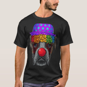T-shirt Drôle Clower Boxer Cirque Costume de Carnaval Chie