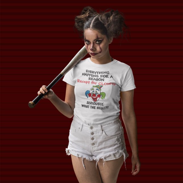 T-shirt Drôle Clown Dit (Créateur téléchargé)