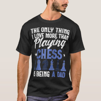 T-shirt Drôle Club D'Échecs Seulement Ce Que J'Aime Plus Q