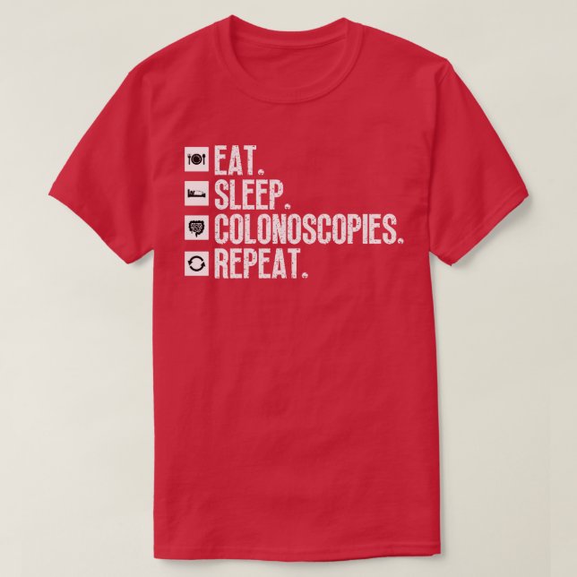 T-shirt Drôle Colonoscopie Cadeau 14 (Design devant)