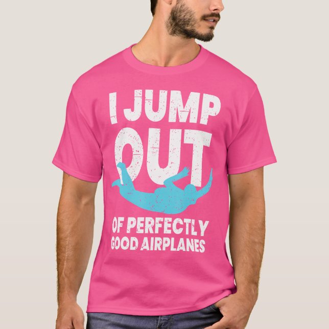 T-shirt Drôle Conception Skydiving Pour Hommes Femmes Skyd (Devant)