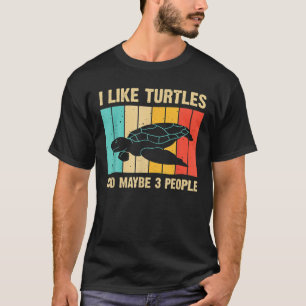 T-shirt Drôle Conception Tortue de mer Amoureux de tortue 