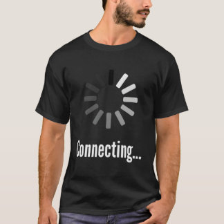 T-shirt Drôle Connecter L'Humour Homme'S Novelty Graph