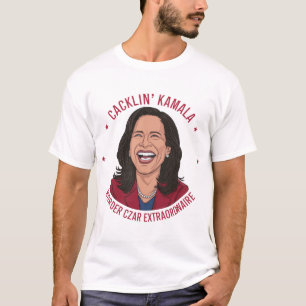 T-shirt Drôle contre Kamala Harris Caricature politique