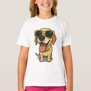 T-shirt Drôle Cool chien enfants