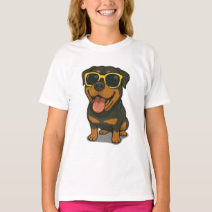T-shirt Drôle Cool chien enfants