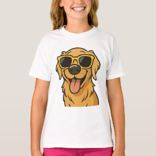 T-shirt Drôle Cool chien enfants