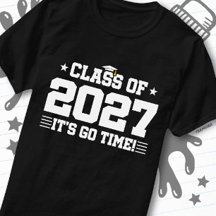 T-shirt Drôle Cool Graduation C'est L'heure Terminale Prom