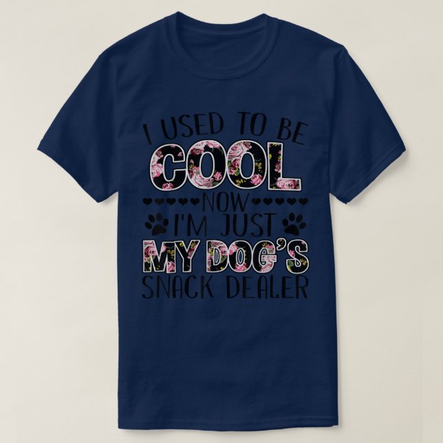 T-shirt Drôle Cool My Dog Snack Dealer Cadeau pour Chien d (Design devant)