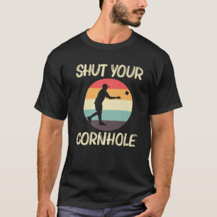 T-shirt Drôle Cornhole Designs Pour Hommes Femmes Bean Bag