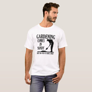 T-shirt drôle corps de jardinage