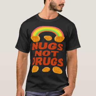 T-shirt Drôle Costume de nuggets de poulet, Jeu d'alimenta