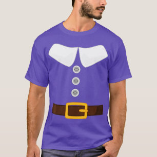 T-shirt Drôle costume de pèlerin d'action de grâces pour l