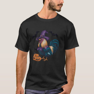 T-shirt Drôle Costume Halloween costaud Citrouille effraya
