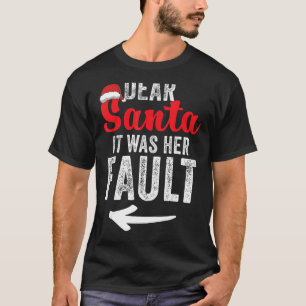 T-shirt Drôle Couples jumelés Noël Son et Ses 2