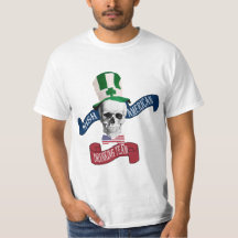 Drôle crâne gothique Irlandais St Patrick's day