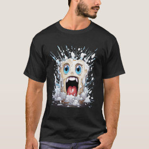 T-shirt Drôle crier Dentiste Dents Dents Dentaire Squad H
