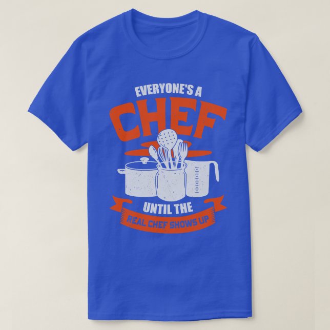T-shirt Drôle Cuisine Profession Chef Cadeau (Design devant)