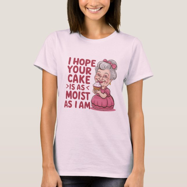 T-shirt Drôle Cupcake Baking Grandma cite Cupcake Lover (Devant)