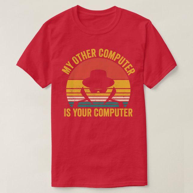 T-shirt Drôle Cybersécurité Sécurité Informatique Cyber Se (Design devant)