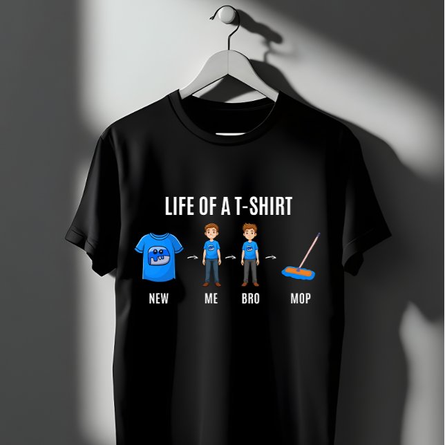 T-Shirt drôle Cycle de vie Humour (Créateur téléchargé)