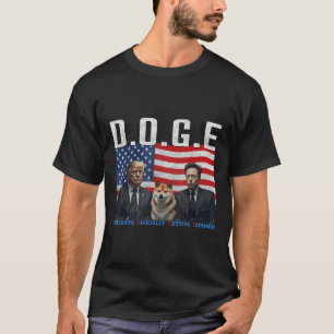 T-shirt Drôle D.o.g.e Démocrates Doge Obtenir Officielleme