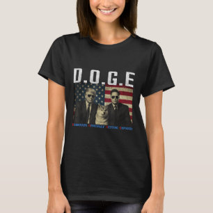 T-shirt Drôle D.o.g.e Démocrates Doge Officiellement Se Dé