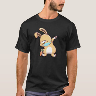 T-shirt Drôle Dabbing Bunny de Pâques Pâques Pâques 2021
