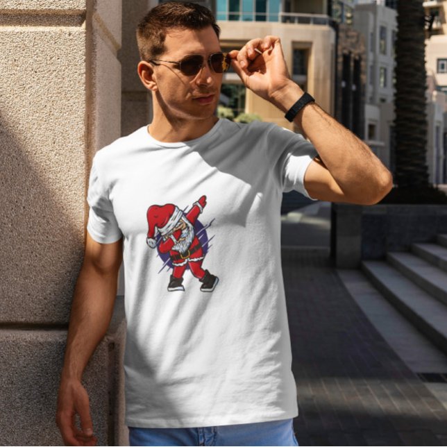 T-shirt Drôle Dabbing Père Noël (Créateur téléchargé)