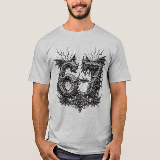 T-shirt drôle d'absurdité Heavy Metal 67 Brainrot