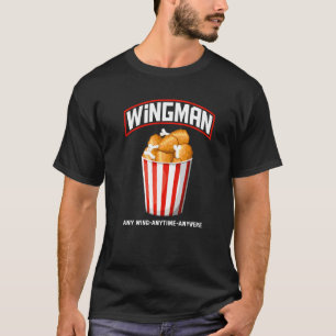 T-shirt Drôle d'ailier Toutes les ailes à tout moment et e