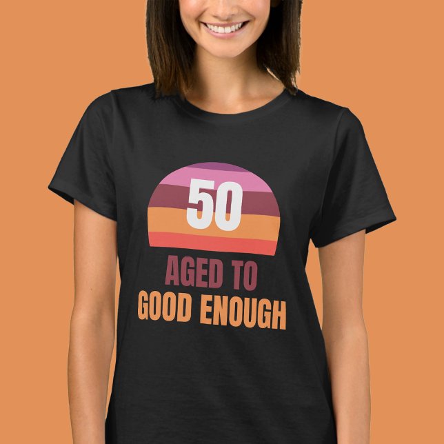 T-shirt drôle d'anniversaire des 50 ans avec couch (Créateur téléchargé)
