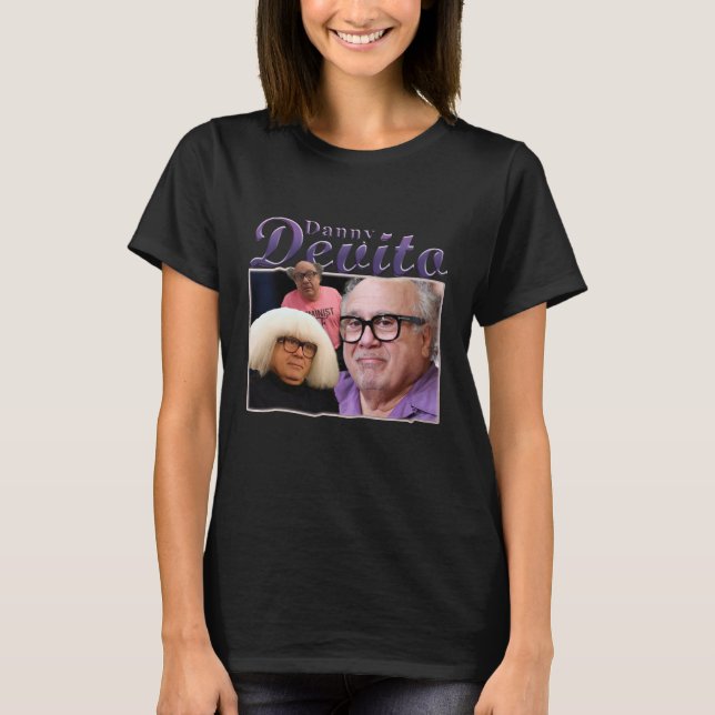T-shirt Drôle Danny DeVito Retro (Devant)