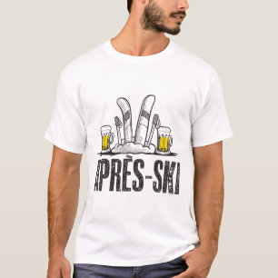 T-shirt drôle d'après-ski d'amour - Grand cadeau p