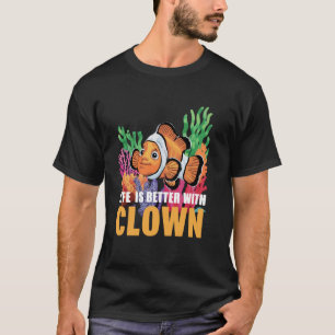 T-shirt Drôle d'aquarium poisson clown pour hommes femmes