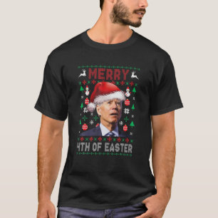 T-shirt Drôle Dazed Joe Biden Confondu Joyeux Joyeux 4E De