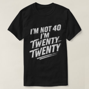 T-shirt Drôle de 40e Anniversaire Style Athlétique Grunge