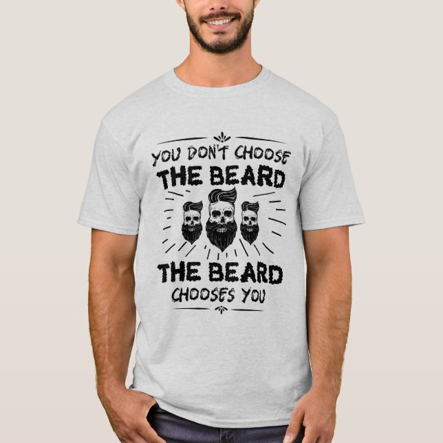 T-shirt drôle de barbe de citation (Devant)