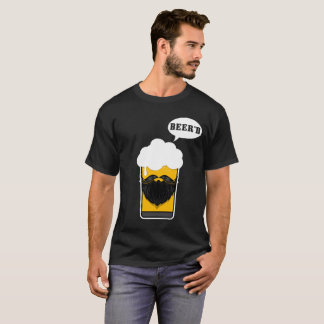 T-shirt drôle de Beer'd