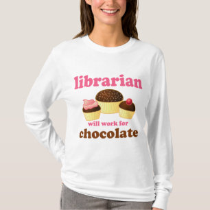 T-shirt drôle de bibliothécaire